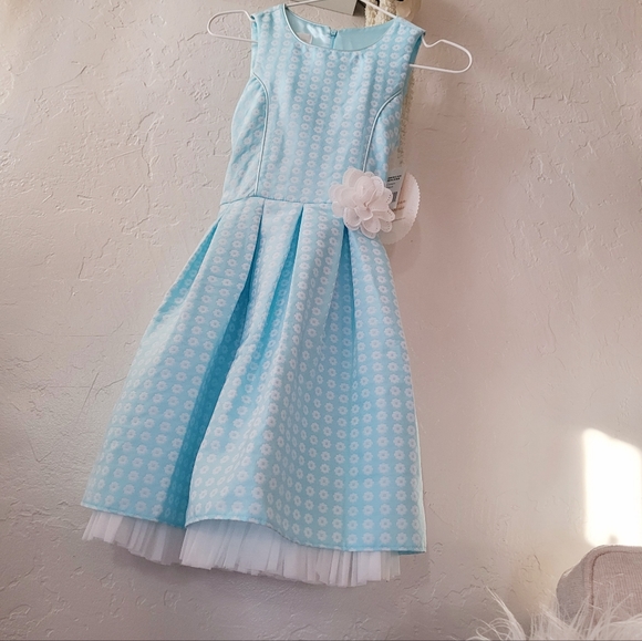 GIRL JACQUARD DRESS - Picture 3 of 7